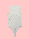 Express Women's Cream Bodysuit