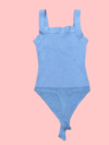 Abercrombie & Fitch Women's Blue and Grey Bodysuit