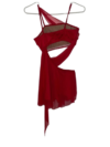 Women's Red Jumpsuit